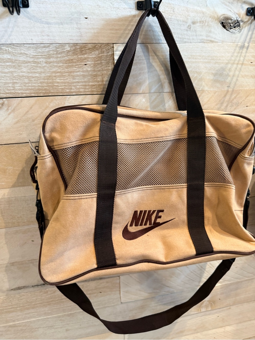 Vintage Nike Duffle Bag Gym Travel 90s